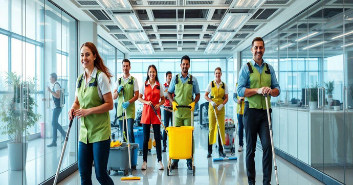 Empresa de Limpeza Terceirizada: Vantagens e Servi&ccedil;os