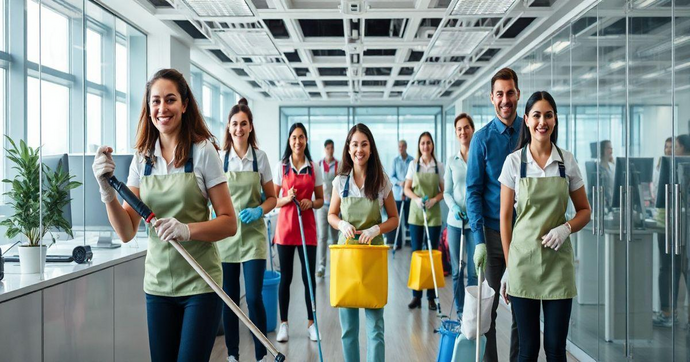 Empresas de Limpeza Terceirizadas: Benef&iacute;cios e Vantagens