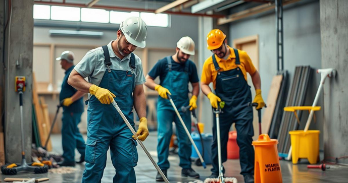 Limpeza Pesada Pós Obra: Como Garantir Ambientes Impecáveis Limpeza Pesada Pós Obra: Como Garantir Ambientes Impecáveis