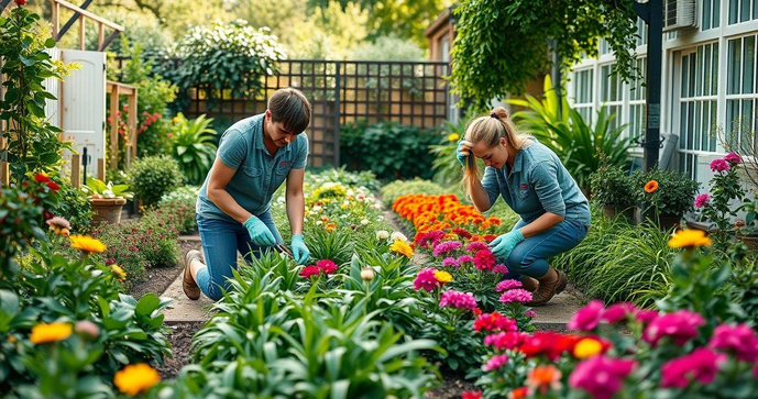 Empresa de jardinagem transforma espaços verdes em oásis de beleza e tranquilidade