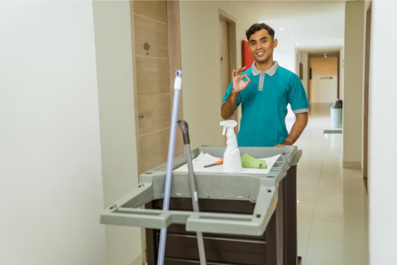 Serviço de limpeza e conservação de qualidade Serviço de limpeza e conservação de qualidade