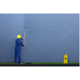 serviço de pintura fachada predio Parque industrial